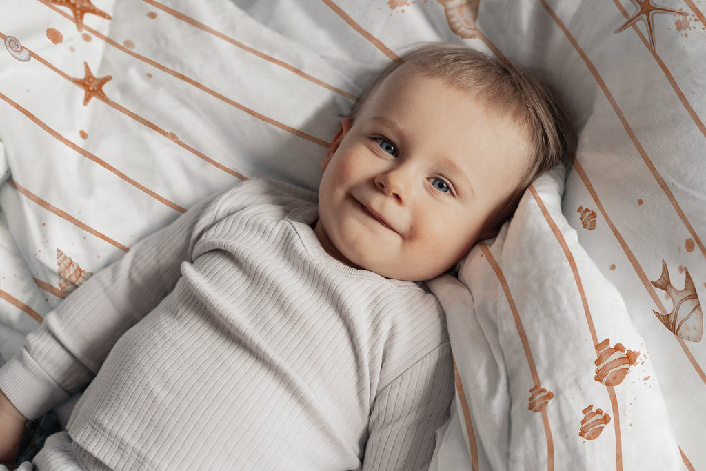 Kleine Seesterne Kinderbettwäsche