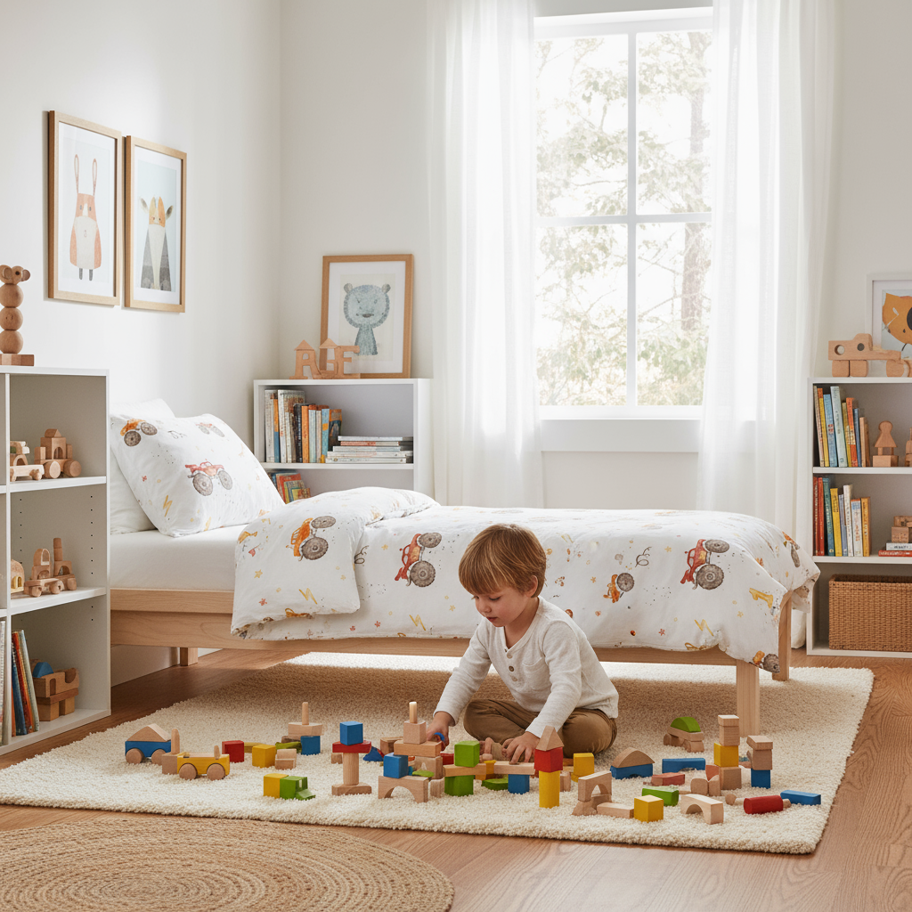 Monstertrucks Kinderbettwäsche