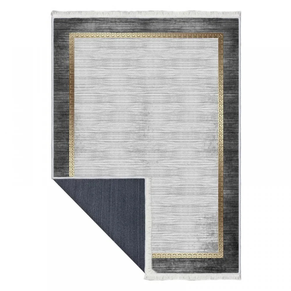 Waschbarer Teppich 848 | Medaillonmuster